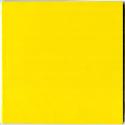 Einfarbiges Origami Papier Set gelb 30 Blätter
