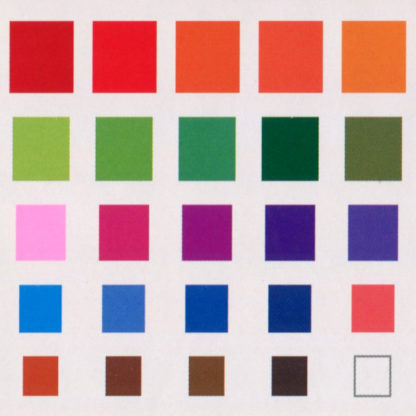 Origami Papier Set 50 Farben Farbenmuster