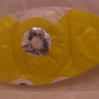 Papier Ballon Fisch gelb